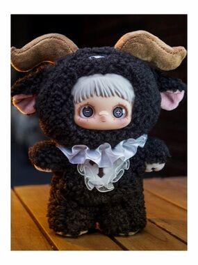 May Mei Dark Forest Series Plush Doll Pendant Axel Black